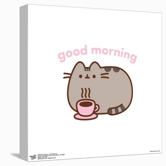 Gallery Pops Pusheen - Good Morning Wall Art-Trends International-Stretched Canvas
