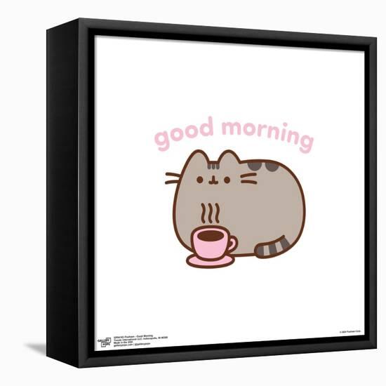 Gallery Pops Pusheen - Good Morning Wall Art-Trends International-Framed Stretched Canvas