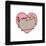 Gallery Pops Pusheen - Heart Wall Art-Trends International-Framed Gallery Pops