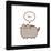 Gallery Pops Pusheen - Hi Wall Art-Trends International-Framed Gallery Pops