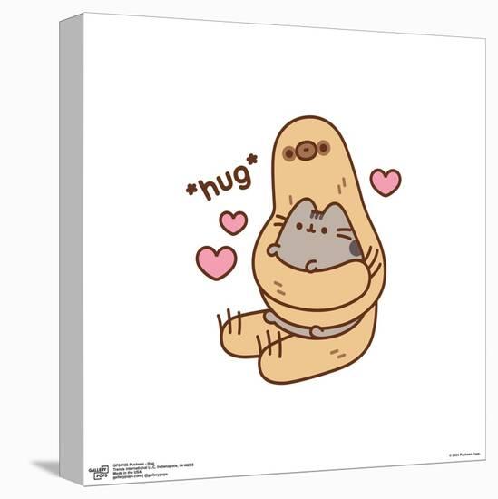 Gallery Pops Pusheen - Hug Wall Art-Trends International-Stretched Canvas