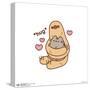 Gallery Pops Pusheen - Hug Wall Art-Trends International-Stretched Canvas
