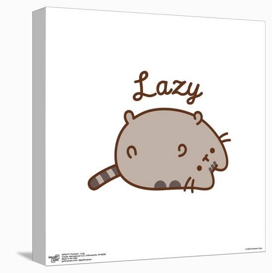 Gallery Pops Pusheen - Lazy Wall Art-Trends International-Stretched Canvas