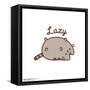 Gallery Pops Pusheen - Lazy Wall Art-Trends International-Framed Stretched Canvas