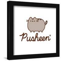 Gallery Pops Pusheen - Logo Wall Art-Trends International-Framed Gallery Pops