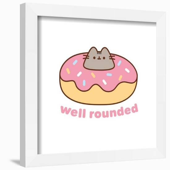 Gallery Pops Pusheen - Well Rounded Wall Art-Trends International-Framed Gallery Pops