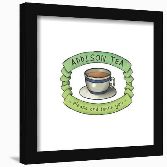 Gallery Pops Sally Face - Addison Tea Logo Wall Art-Trends International-Framed Gallery Pops