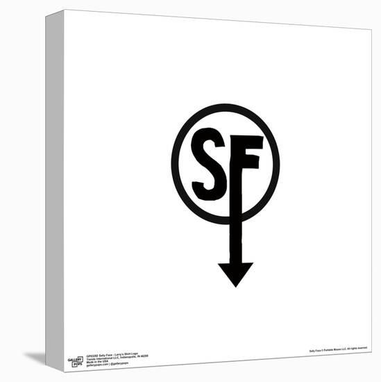 Gallery Pops Sally Face - Larry's Shirt Logo Wall Art-Trends International-Stretched Canvas