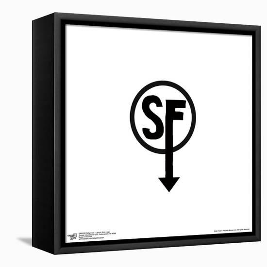 Gallery Pops Sally Face - Larry's Shirt Logo Wall Art-Trends International-Framed Stretched Canvas