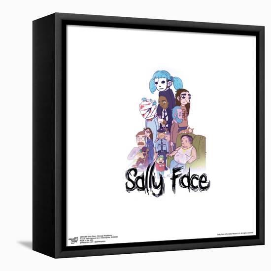 Gallery Pops Sally Face - Strange Neighbors Wall Art-Trends International-Framed Stretched Canvas