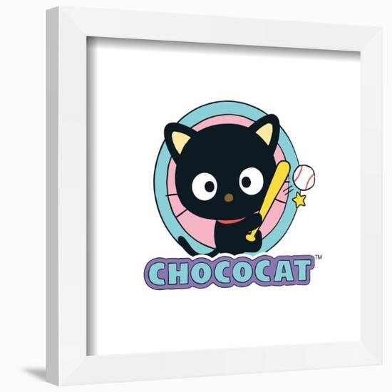 Gallery Pops Sanrio Chococat - Chococat Sticker Graphic Wall Art-Trends International-Framed Gallery Pops