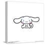 Gallery Pops Sanrio Cinnamoroll - Cinnamoroll Character Portrait Wall Art-Trends International-Stretched Canvas