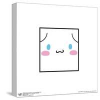 Gallery Pops Sanrio Cinnamoroll - Cinnamoroll Happy Face Wall Art-Trends International-Stretched Canvas