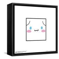 Gallery Pops Sanrio Cinnamoroll - Cinnamoroll Happy Face Wall Art-Trends International-Framed Stretched Canvas