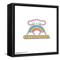 Gallery Pops Sanrio Cinnamoroll - Cinnamoroll Sticker Graphic Wall Art-Trends International-Framed Stretched Canvas