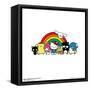 Gallery Pops Sanrio Hello Kitty and Friends - Group Rainbow Wall Art-Trends International-Framed Stretched Canvas