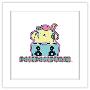Gallery Pops White Frame