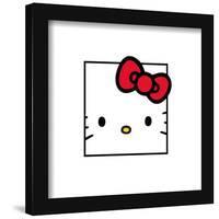 Gallery Pops Sanrio Hello Kitty - Hello Kitty Happy Face Wall Art-Trends International-Framed Gallery Pops