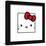 Gallery Pops Sanrio Hello Kitty - Hello Kitty Happy Face Wall Art-Trends International-Framed Gallery Pops