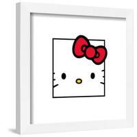 Gallery Pops Sanrio Hello Kitty - Hello Kitty Happy Face Wall Art-Trends International-Framed Gallery Pops