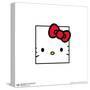 Gallery Pops Sanrio Hello Kitty - Hello Kitty Happy Face Wall Art-Trends International-Stretched Canvas
