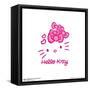 Gallery Pops Sanrio Hello Kitty - Jungle Paradise Pink Bow Wall Art-Trends International-Framed Stretched Canvas