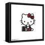 Gallery Pops Sanrio Hello Kitty - Punk Red Wall Art-Trends International-Framed Stretched Canvas