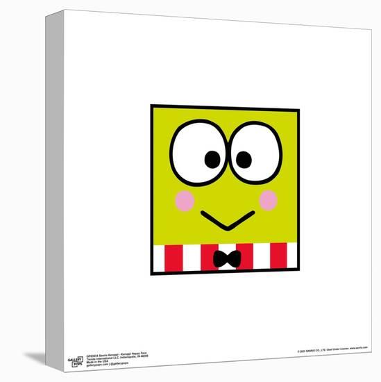 Gallery Pops Sanrio Keroppi - Keroppi Happy Face Wall Art-Trends International-Stretched Canvas
