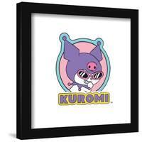 Gallery Pops Sanrio Kuromi - Kuromi Sticker Graphic Wall Art-Trends International-Framed Gallery Pops