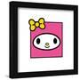 Gallery Pops Sanrio My Melody - My Melody Happy Face Wall Art-Trends International-Framed Gallery Pops