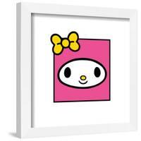 Gallery Pops Sanrio My Melody - My Melody Happy Face Wall Art-Trends International-Framed Gallery Pops