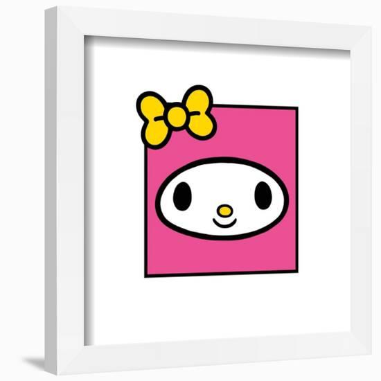 Gallery Pops Sanrio My Melody - My Melody Happy Face Wall Art-Trends International-Framed Gallery Pops