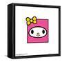 Gallery Pops Sanrio My Melody - My Melody Happy Face Wall Art-Trends International-Framed Stretched Canvas