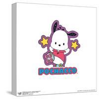 Gallery Pops Sanrio Pochacco - Pochacco Sticker Graphic Wall Art-Trends International-Stretched Canvas