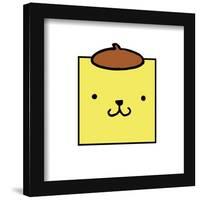 Gallery Pops Sanrio Pompompurin - Pompompurin Happy Face Wall Art-Trends International-Framed Gallery Pops