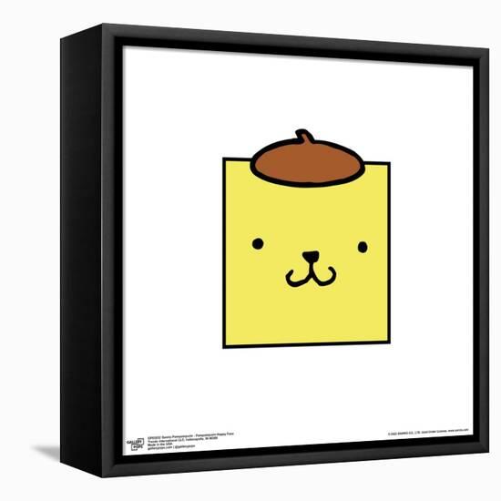 Gallery Pops Sanrio Pompompurin - Pompompurin Happy Face Wall Art-Trends International-Framed Stretched Canvas