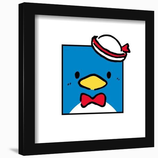 Gallery Pops Sanrio Tuxedo Sam - Tuxedo Sam Happy Face Wall Art-Trends International-Framed Gallery Pops