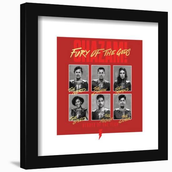 Gallery Pops Shazam! Fury of the Gods - Heroes Of The Year Wall Art-Trends International-Framed Gallery Pops