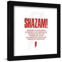 Gallery Pops Shazam! Fury of the Gods - Powers Wall Art-Trends International-Framed Gallery Pops