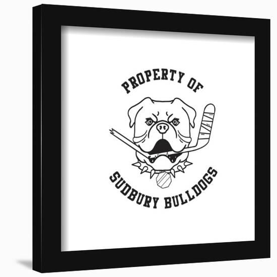 Gallery Pops Shoresy - Sudbury Bulldogs Wall Art-Trends International-Framed Gallery Pops