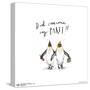 Gallery Pops Snowtap - Party Penguins Wall Art-Trends International-Stretched Canvas