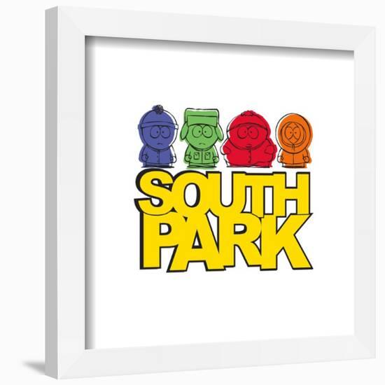 Gallery Pops South Park - Boys Over South Park Wall Art-Trends International-Framed Gallery Pops