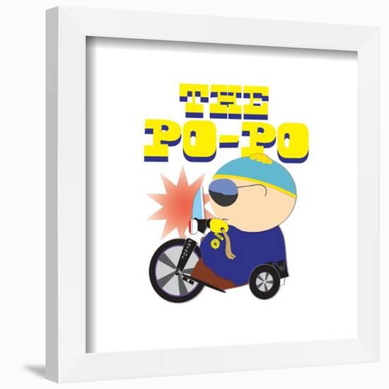Gallery Pops South Park - Cartman The Po-Po Wall Art-Trends International-Framed Gallery Pops