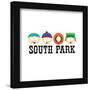 Gallery Pops South Park - Characters Logo Wall Art-Trends International-Framed Gallery Pops