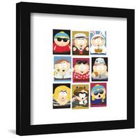 Gallery Pops South Park - Faces of Cartman Wall Art-Trends International-Framed Gallery Pops