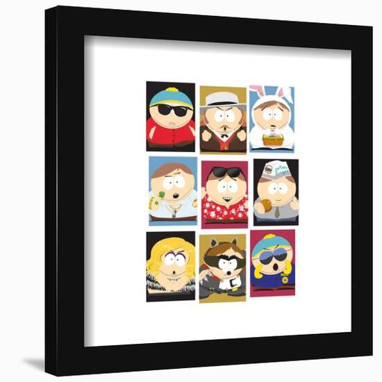 Gallery Pops South Park - Faces of Cartman Wall Art-Trends International-Framed Gallery Pops
