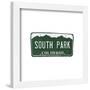 Gallery Pops South Park - License Plate Wall Art-Trends International-Framed Gallery Pops