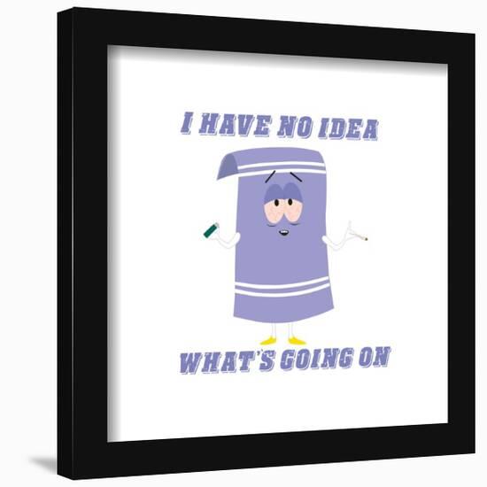 Gallery Pops South Park - Towelie No Idea What's Going On Wall Art-Trends International-Framed Gallery Pops