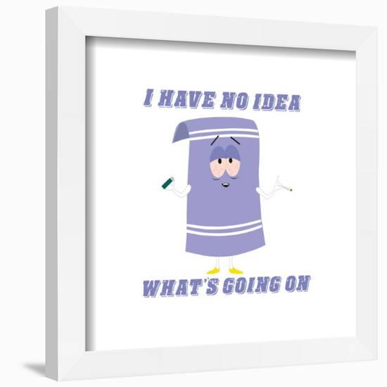 Gallery Pops South Park - Towelie No Idea What's Going On Wall Art-Trends International-Framed Gallery Pops