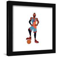 Gallery Pops Space Jam: A New Legacy - Cartoon LeBron James Wall Art-Trends International-Framed Gallery Pops